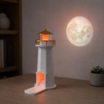 Mini Projektor Llampë Wireless Charger  - FUSH090 - Image 4