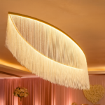 luster Moderne me Zinxhirë Metalikë - FUSH279 - Image 2