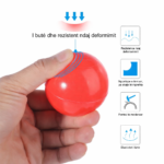 Topa plastikë shumëngjyrësh – Set 50 copë - Image 2