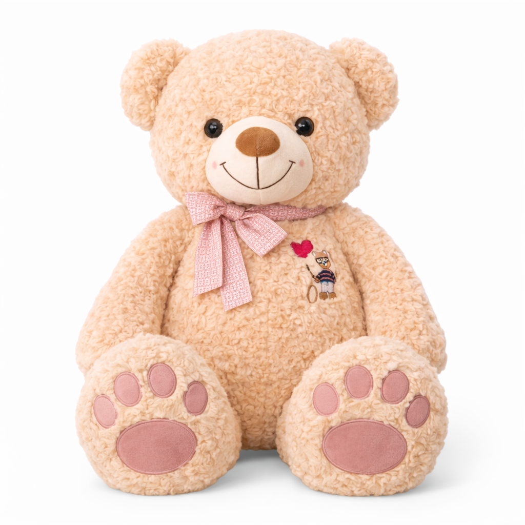 ChatGPT Image Feb 25, 2026, 01_15_54 PM Arush Pelushi Premium – Super i Butë & Cilësor - FUSH359 - Image 1