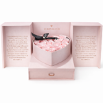 Kuti Luksoze “Heart Surprise” me Trëndafila Artificial - FUSH224